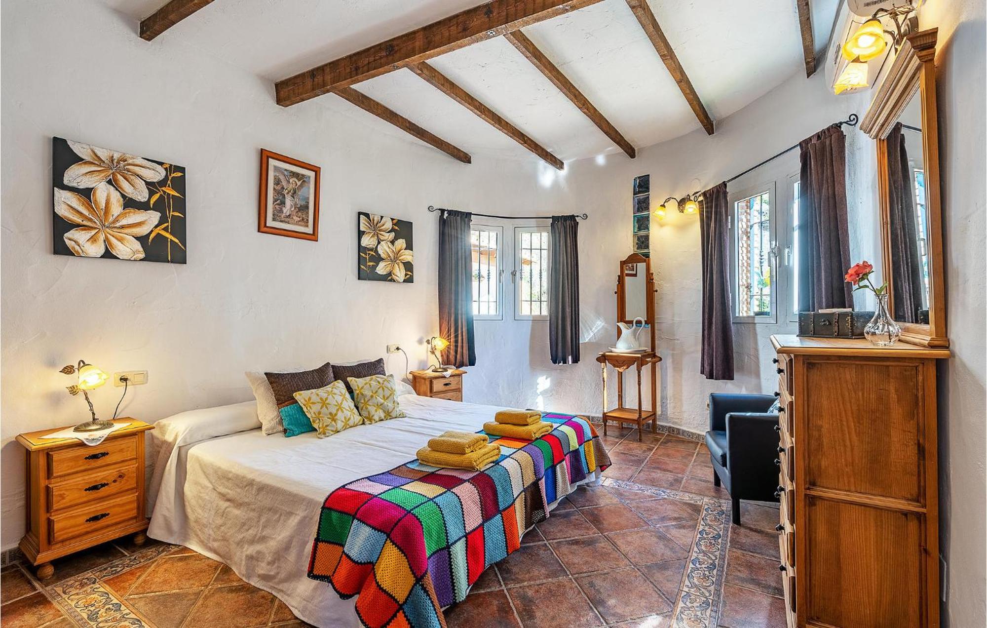 Amazing Home In Frigiliana With Kitchen Eksteriør bilde