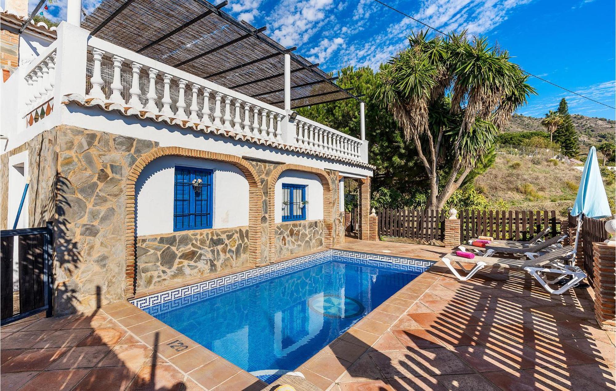 Amazing Home In Frigiliana With Kitchen Eksteriør bilde